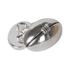 Silver Plated Rugby Chain Cufflinks