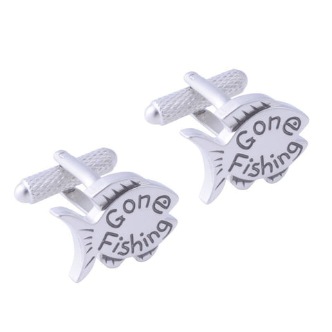 Gone Fishing Cufflinks
