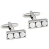 White Golf Ball Cufflinks