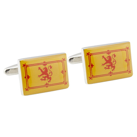 Royal Standard of Scotland Flag Cufflinks