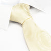 Ivory Rose Luxury Woven Silk Tie