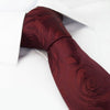 Wine Rose Luxury Woven Silk Tie