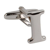 Letter I Initial Cufflink (Sold Individually)