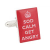 Sod Calm Get Angry Cufflinks