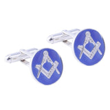 Sterling Silver Masonic Cufflinks