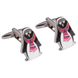 Novelty Penguin Cufflinks