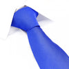 Plain Royal Blue Silk Tie