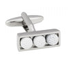 White Golf Ball Cufflinks