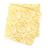 Gold Rose Silk Handkerchief