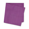 Plain Magenta Woven Silk Handkerchief