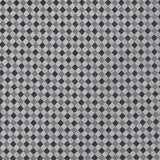 Black & Grey Diamond Gridded Silk Tie