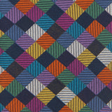 Multi Colour Check Luxury Woven Silk Tie