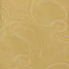 Gold Paisley Woven Silk Tie