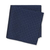 Navy Micro Spot Handkerchief