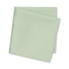 Plain Mint Silk Handkerchief