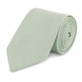Plain Mint Silk Tie