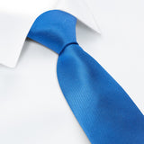 Royal Blue Woven Silk Tie