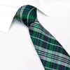 Green Tartan Silk Tie