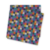 Multi Colour Check Luxury Woven Silk Handkerchief