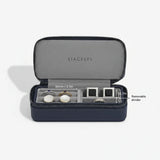 Zipped Travel Jewellery Box - Men's (Navy)