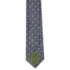 Navy Soft Touch Slim Spot Tie