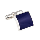 Sterling Silver Lapis Cufflinks