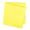 Plain Fluro Yellow Silk Handkerchief