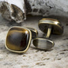 Tiger Eye Stone Luxury Cufflinks