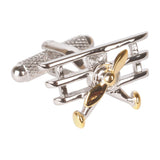 Tri plane cufflinks