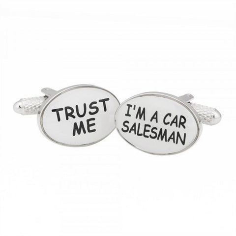 Trust Me I'm A Car Saleman Cufflinks