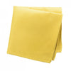 Gold Micro Square Woven Silk Handkerchief
