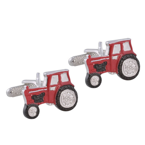 Red Tractor Cufflinks