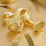 Executive Gold Knot Cufflinks