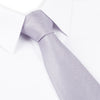 Pastel Lilac Textured Woven Silk Tie