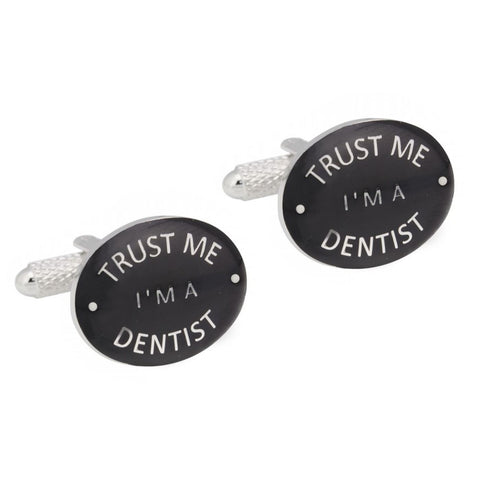 Trust Me I'm A Dentist Cufflinks