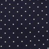 Navy Micro Spot Tie