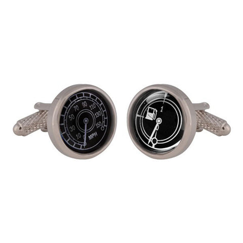 Speedometer and Temperature Gauge Cufflinks