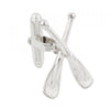 Sterling Silver Rowing Oar Cufflinks