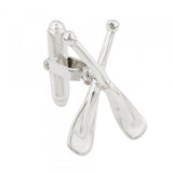 Sterling Silver Rowing Oar Cufflinks