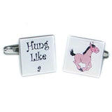 Hung Like A Horse Cufflinks