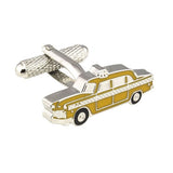 Yellow Cab Cufflinks
