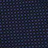 Blue Micro Square Woven Silk Tie