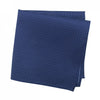 Navy Neat Pin Dot Silk Handkerchief