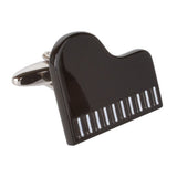 Black Grand Piano Cufflinks