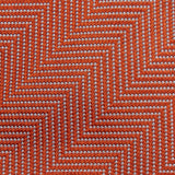 Burnt Orange Aztec Woven Silk Tie