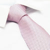 Pink Neat Pin Dot Silk Tie
