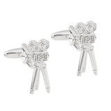 Retro Movie Camera Cufflinks