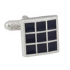 Black Grid Cufflinks