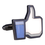 Facebook 'like us' Cufflinks