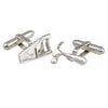 Sterling Silver Hammer & Saw Cufflinks